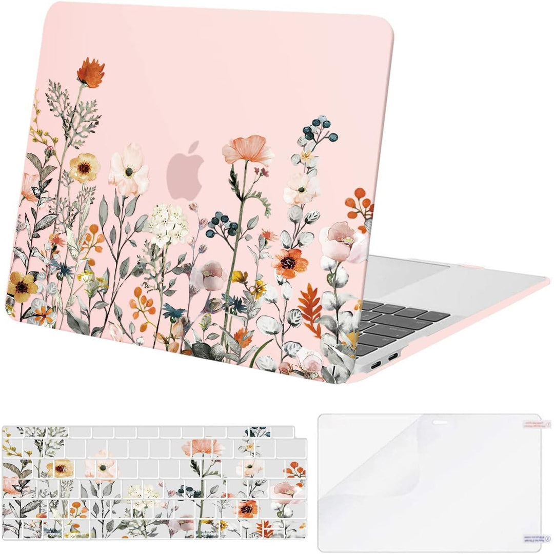 Pink Garden-Flower Case Kit for 13.3-Inch Air Models - Just Closeouts Canada Inc.