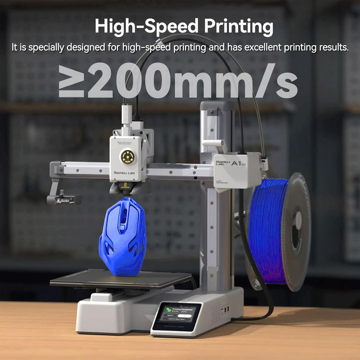 PLA Basic Refill Filament Compatible with Bambu Lab A1/A1 Mini/X1/P1 Series 3D Printers,1.75mm 1KG Spoolless(2.2lbs) 3D Printer Refilament Dimensional Accuracy +/ - 0.03mm - Blue (10601) - Just Closeouts Canada Inc.