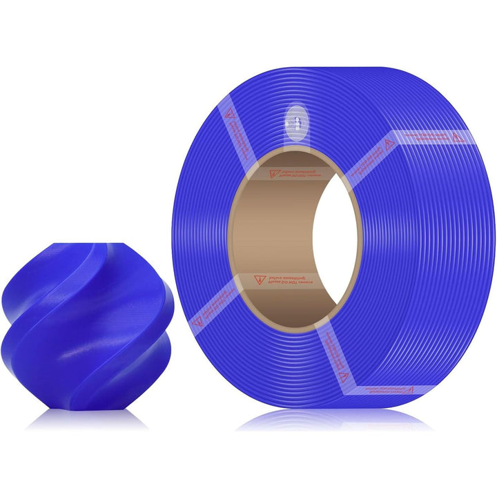 PLA Basic Refill Filament Compatible with Bambu Lab A1/A1 Mini/X1/P1 Series 3D Printers,1.75mm 1KG Spoolless(2.2lbs) 3D Printer Refilament Dimensional Accuracy +/ - 0.03mm - Blue (10601) - Just Closeouts Canada Inc.