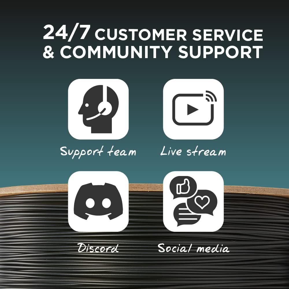 PLA Filament, Azure Blue 3D Printing PLA Filament 1.75mm 1kg - PolyLite 3D Printer PLA Filament, Dimensional Accuracy +/ - 0.03mm, Compatible with Most 3D Printer, Azure Blue - Just Closeouts Canada Inc.PA02064