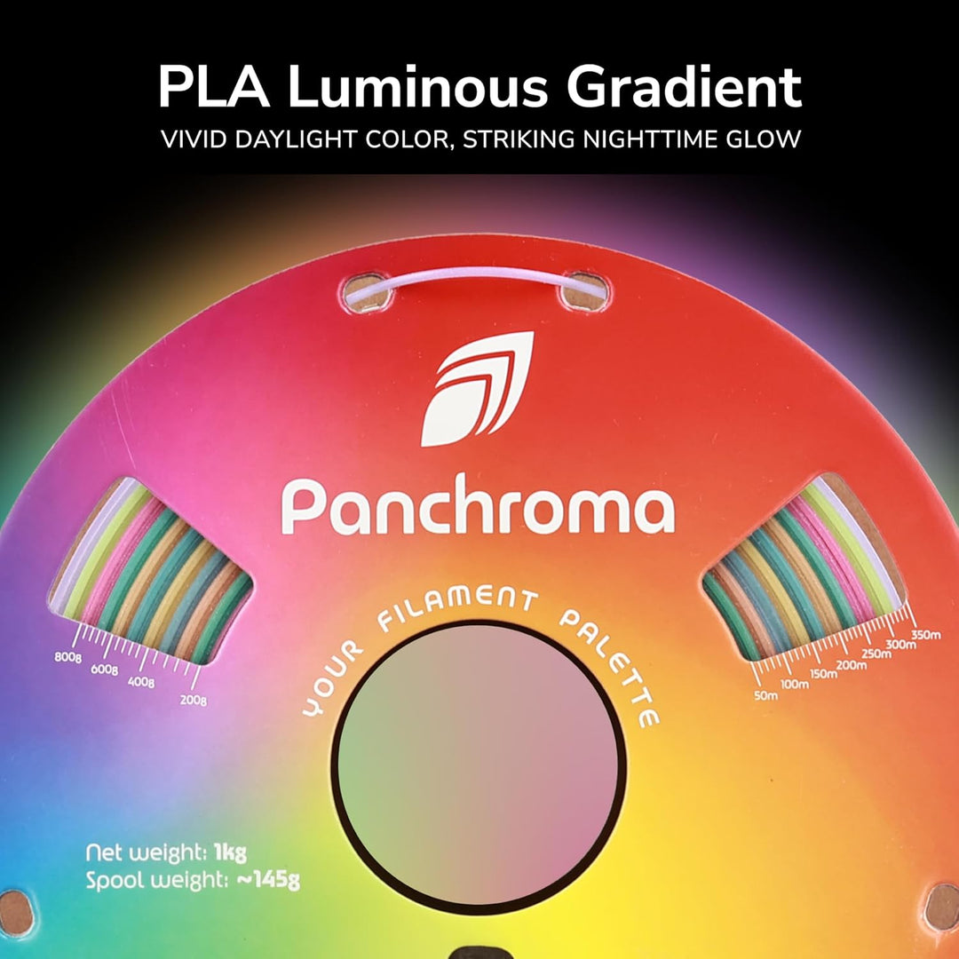PLA Filament, Gradient Luminous Rainbow 1.75mm 3D Printing Filament Glow in The Dark in The Same Color, 3D Printer PLA Filament, Fit Most FDM 3D Printers, 1kg Spool (2.2lbs) - Just Closeouts Canada Inc.PA09001