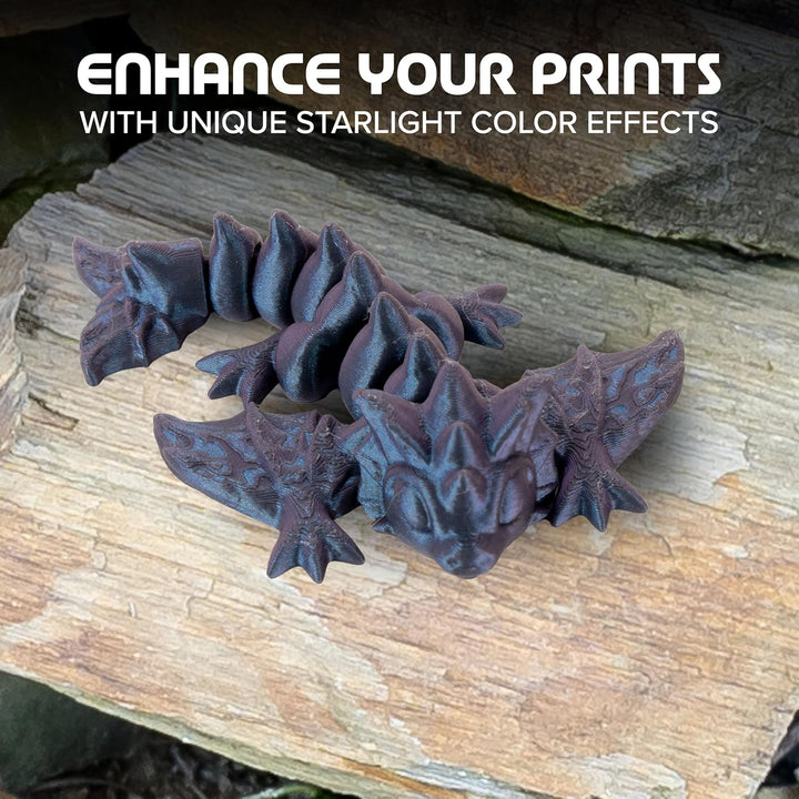 PLA Filament, Starlight Twilight 1.75mm 3D Printing Filament, 3D Printer PLA Filament, Fit Most FDM 3D Printers, 1kg Spool (2.2lbs) - Just Closeouts Canada Inc.PA02088