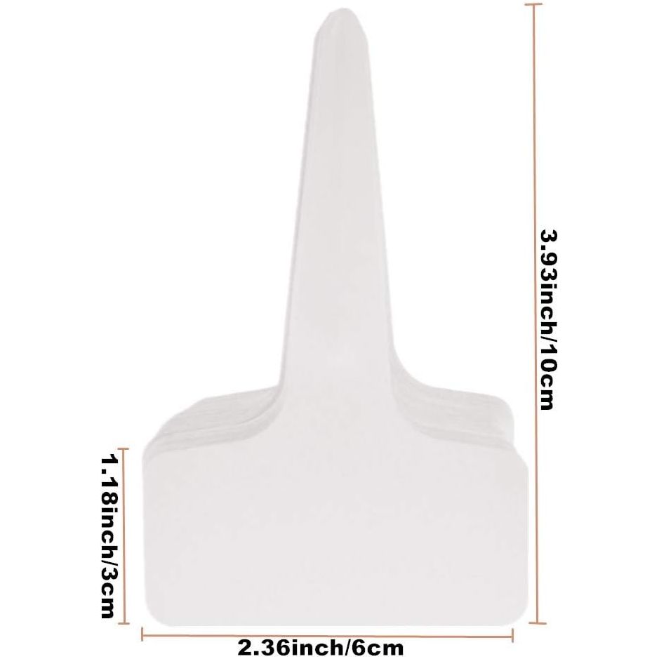 Plant Tags Plastic T - Type Nursery Garden Labels (100PCS) - Just Closeouts Canada Inc.