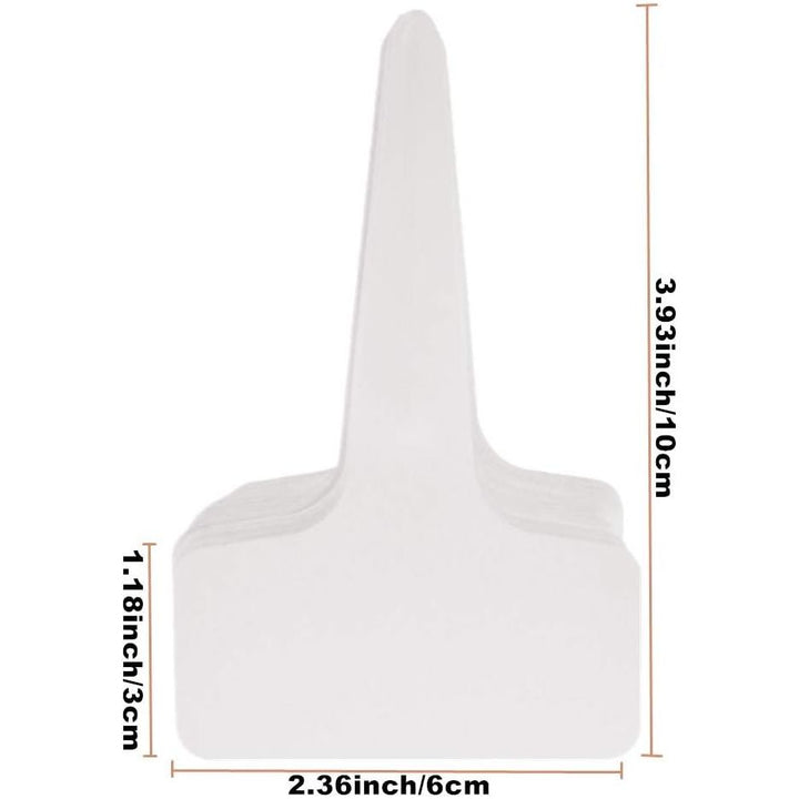 Plant Tags Plastic T - Type Nursery Garden Labels (100PCS) - Just Closeouts Canada Inc.
