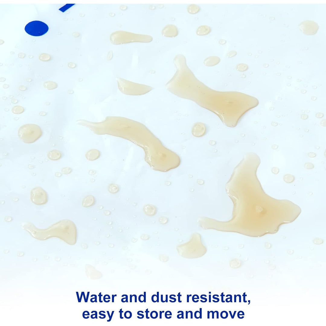 Plastic Mattress Bag for Moving Storage, 6 Mil Waterproof Zippered Mattress Cover, Mattress Protector for Moving Supplies - Queen Size - Just Closeouts Canada Inc.