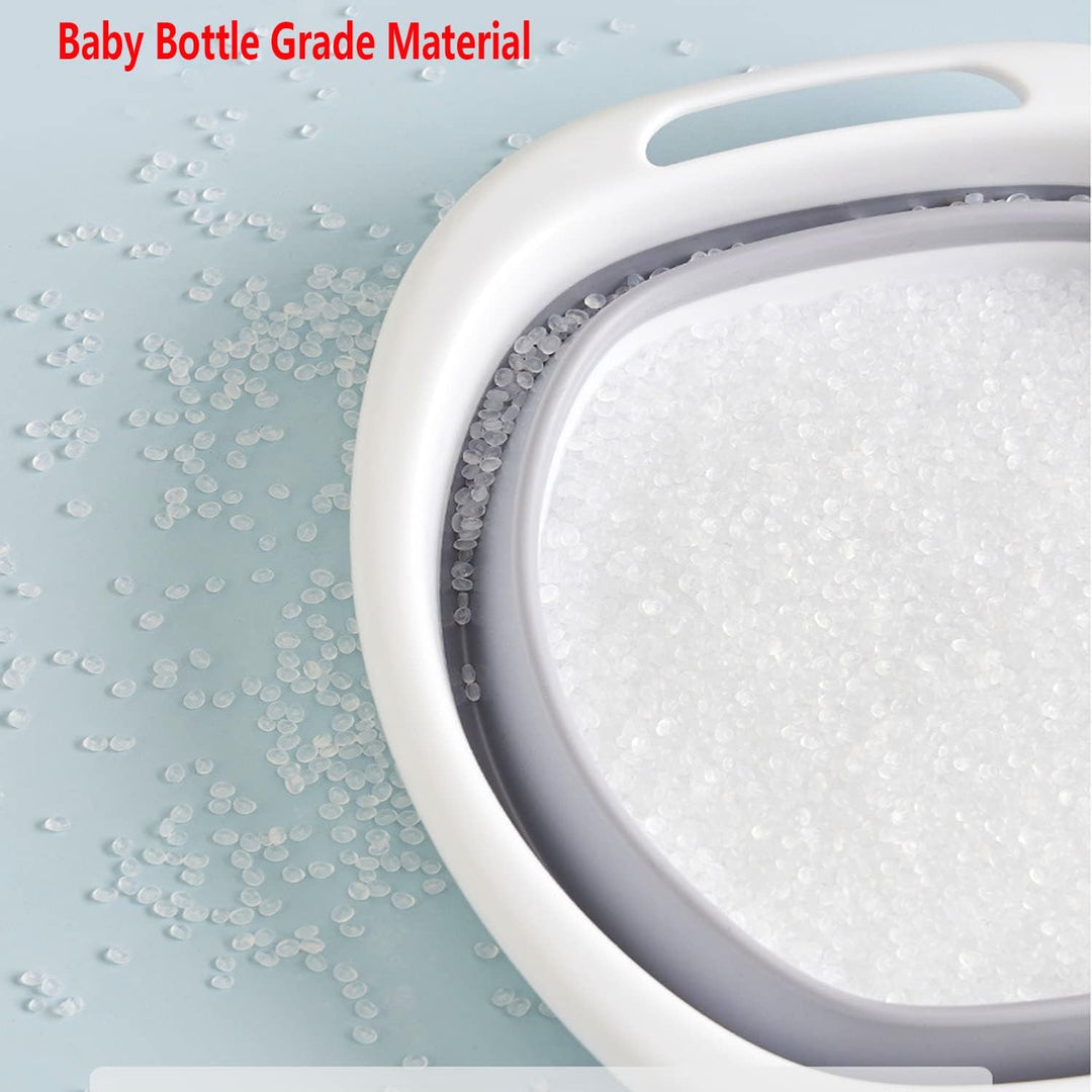 Portable Foldable Wash Basin with Hanging Hole, Multipurpose Outdoor Travel Basin for Camping, Hiking and Home (Small) - Just Closeouts Canada Inc.