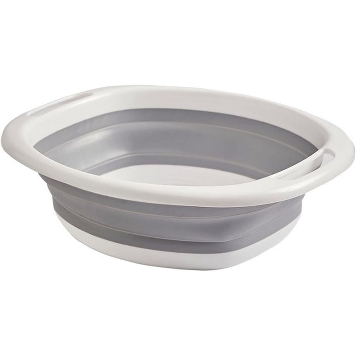 Portable Foldable Wash Basin with Hanging Hole, Multipurpose Outdoor Travel Basin for Camping, Hiking and Home (Small) - Just Closeouts Canada Inc.