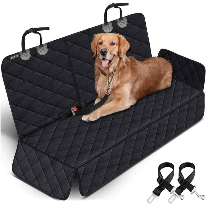 Portin Dog Car Seat Covers Pet Seat Cover, Waterproof Nonslip Bench Rear Seat Cover Compatible for Middle Seat Belt Fits Most Cars Trucks and SUVs MPVs - Just Closeouts Canada Inc.784099372940