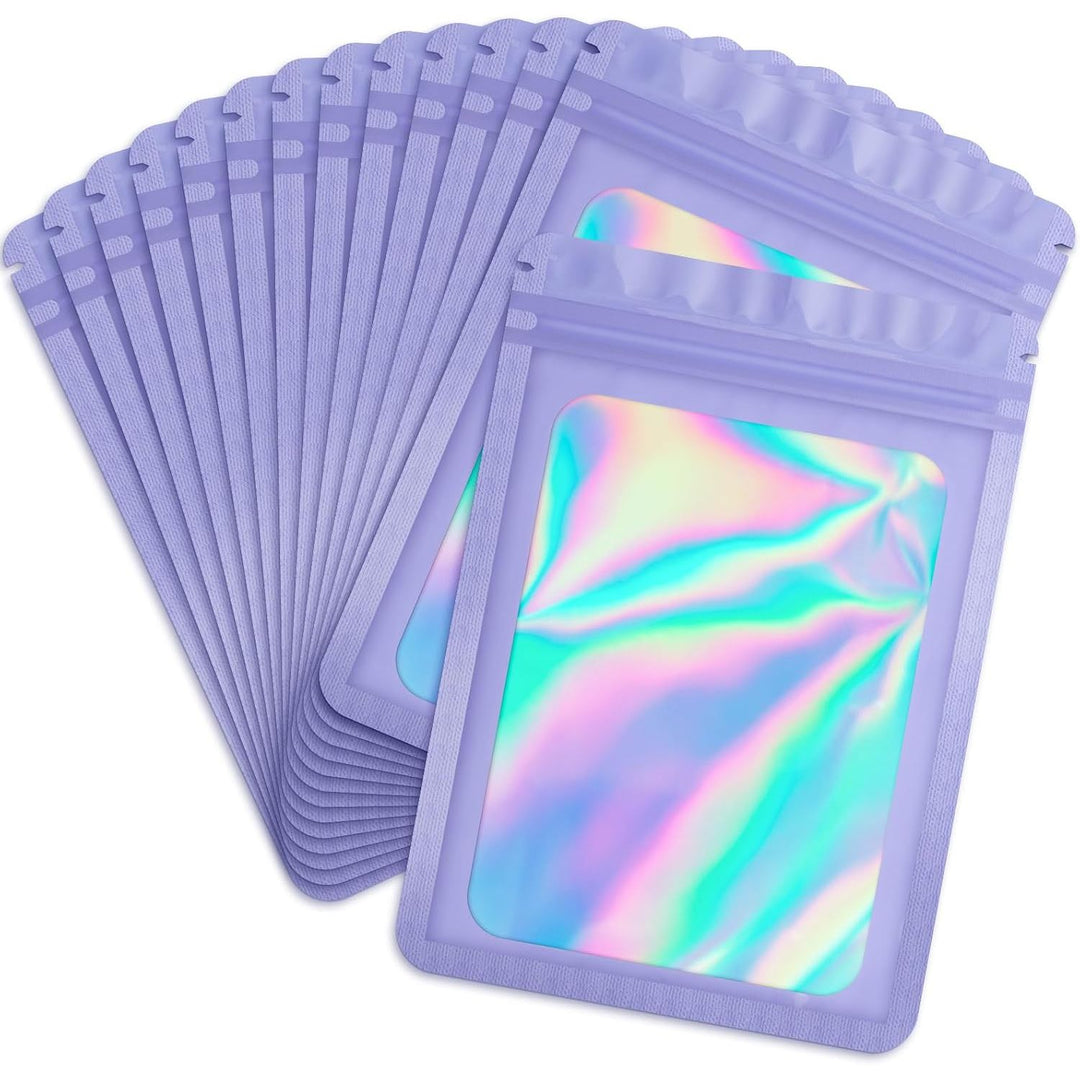 Purple Resealable Bags, 4 x 6 in, 100-Pack - Just Closeouts Canada Inc.