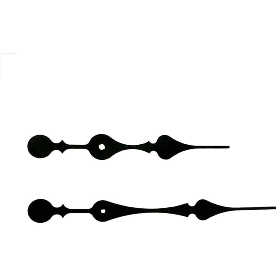 Quartz Clock Movement Kit – 31 mm Shaft, Ornate Black Hands - Just Closeouts Canada Inc.