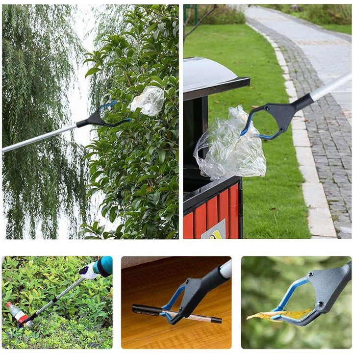 Reacher Grabber Tool Pickup Tool Reaching Assist Tool for Trash Pick Up,Nabber,Litter Picker,82cm Foldable Grabber Reacher for Elderly,Lightweight Extra Long Handy Trash Claw Grabber,Arm Extension - Just Closeouts Canada Inc.