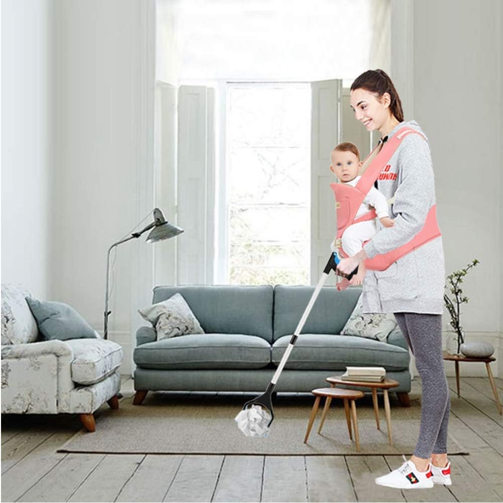 Reacher Grabber Tool Pickup Tool Reaching Assist Tool for Trash Pick Up,Nabber,Litter Picker,82cm Foldable Grabber Reacher for Elderly,Lightweight Extra Long Handy Trash Claw Grabber,Arm Extension - Just Closeouts Canada Inc.