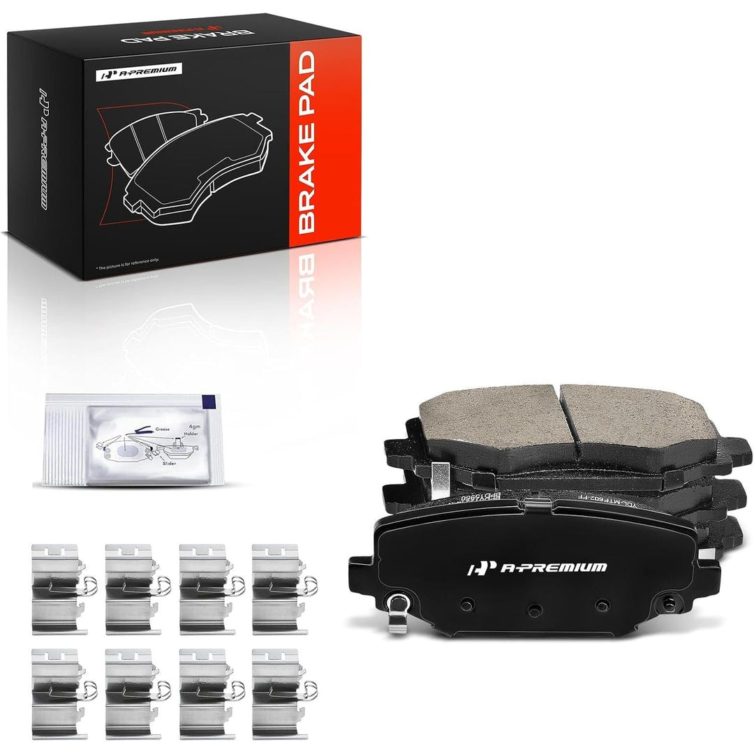 Rear Ceramic Brake Pad Set for Chrysler, Dodge, Ram & Volkswagen - Just Closeouts Canada Inc.