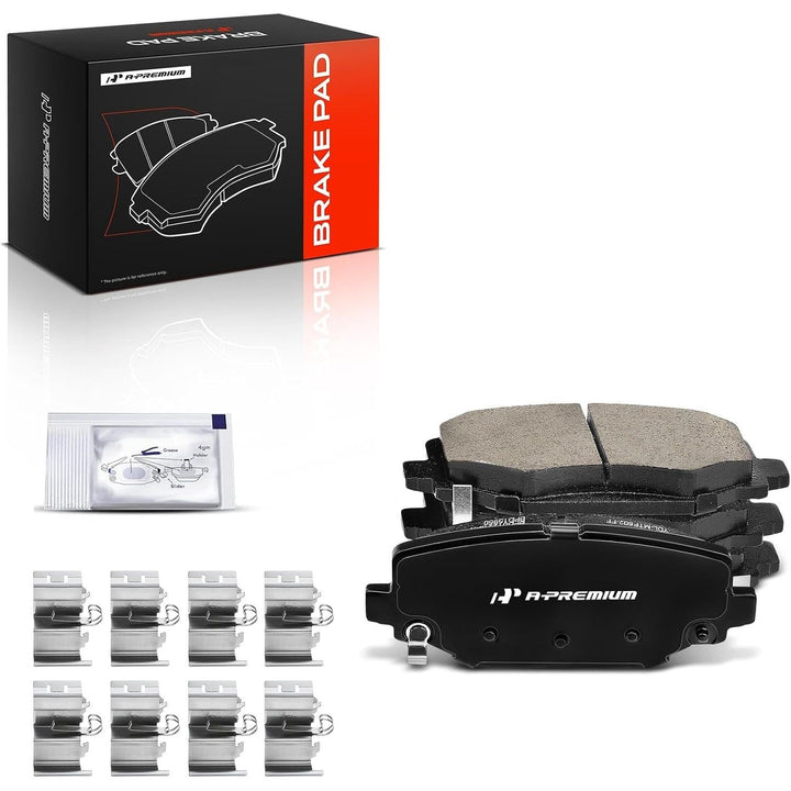 Rear Ceramic Brake Pad Set for Chrysler, Dodge, Ram & Volkswagen - Just Closeouts Canada Inc.