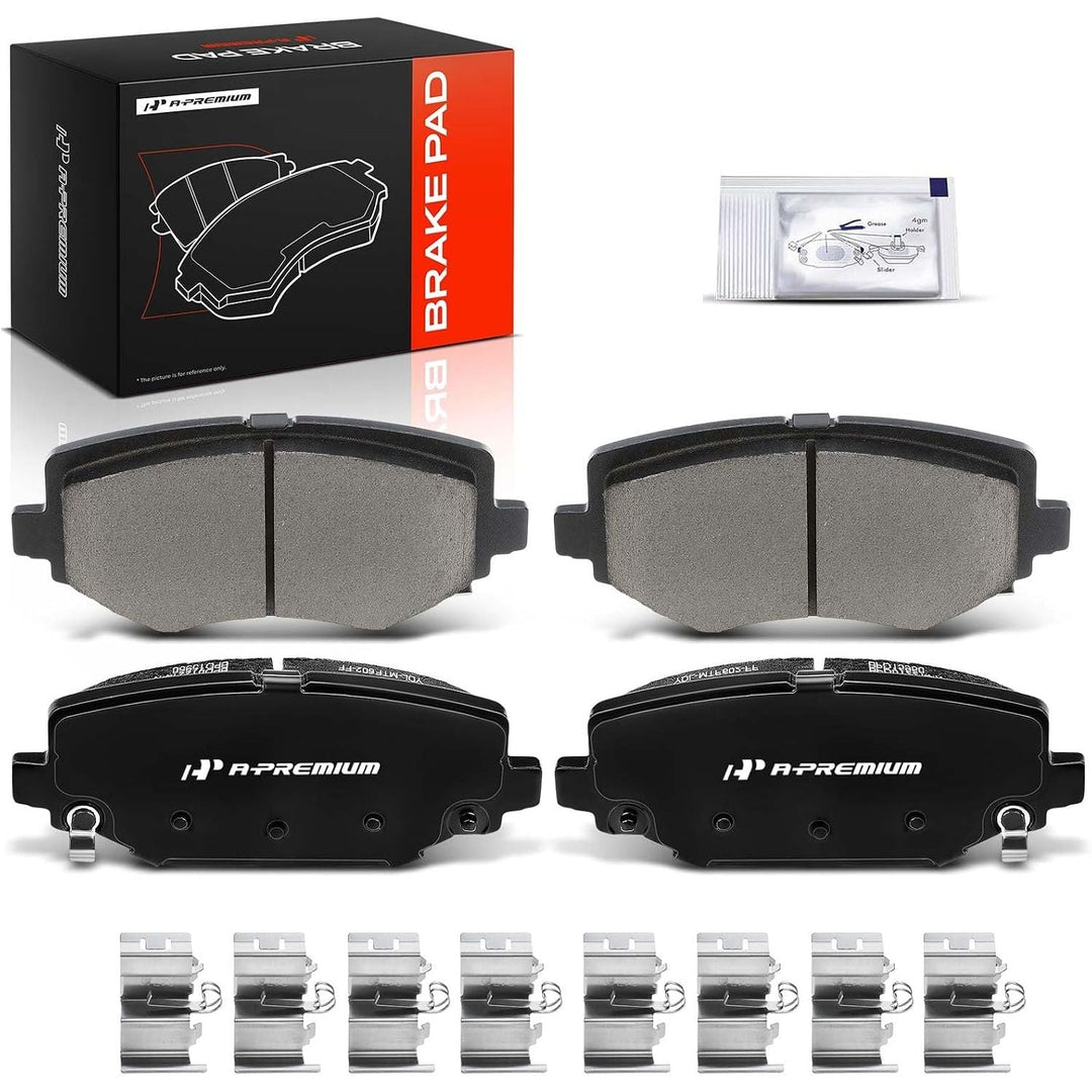 Rear Ceramic Brake Pad Set for Chrysler, Dodge, Ram & Volkswagen - Just Closeouts Canada Inc.