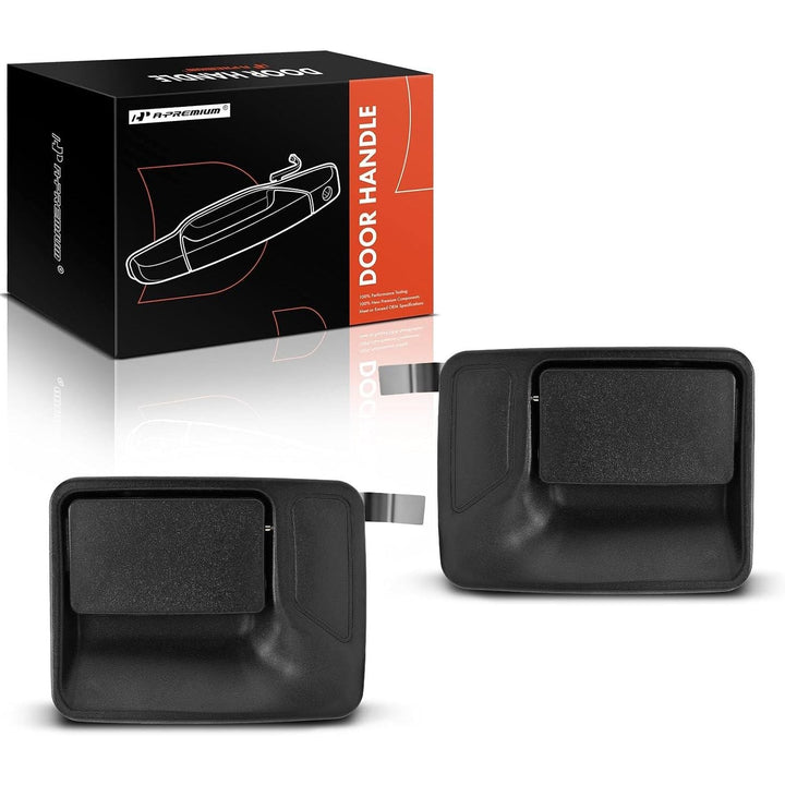 Rear Exterior Door Handles, Textured Black Pair for Select Ford Crew Cab and Excursion - Just Closeouts Canada Inc.