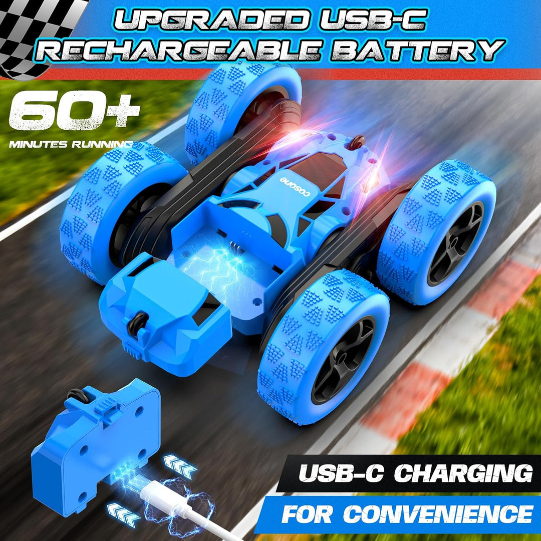 Remote Control Cars For Kids -RC Stunt Car Toy - Just Closeouts Canada Inc.X003W5VKK5