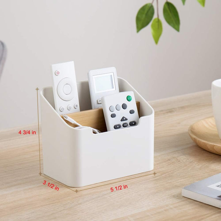 Remote Control Holder Desk Storage Organizer Box Container for Desk, Office Supplies, Home - Just Closeouts Canada Inc.X00275ADV3