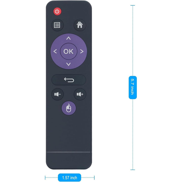 Replacement Remote for Compatible H96 Max & HK1 Android TV Boxes - Just Closeouts Canada Inc.
