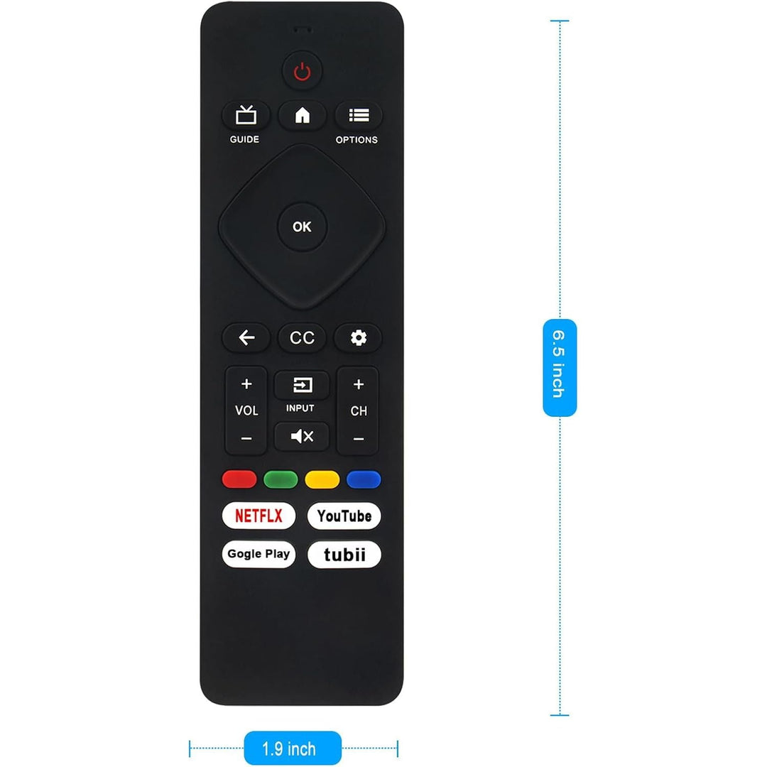 Replacement Remote for Compatible Philips Android Smart TVs - Just Closeouts Canada Inc.