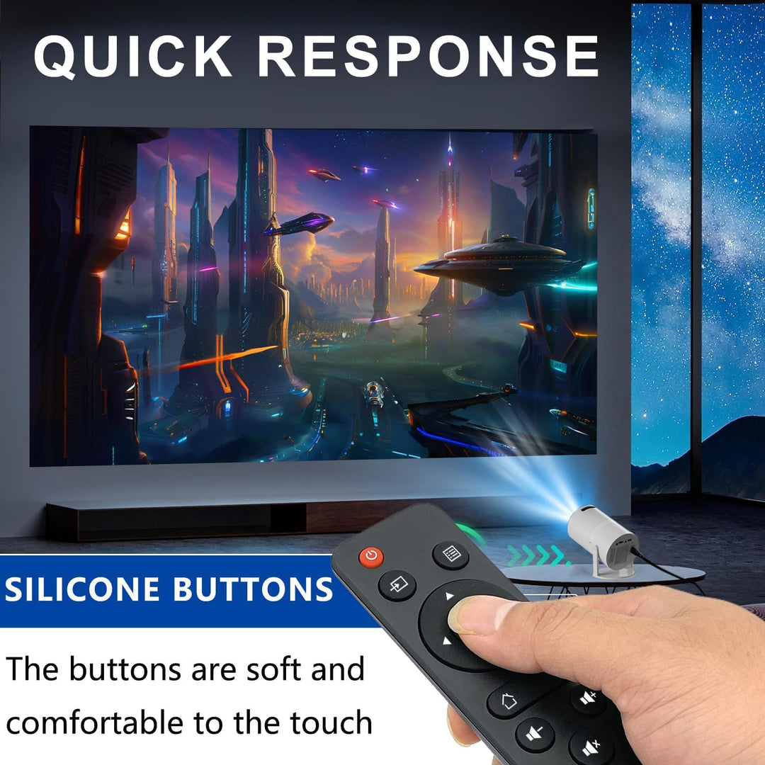 Replacement Remote for Mini Projector,Compatible with GKLPO AK - 69 Mini Projector &YOKHICK W33&OWNKNEW K11 Mini Projector - Just Closeouts Canada Inc.