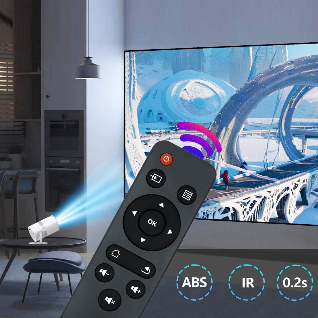 Replacement Remote for Mini Projector,Compatible with GKLPO AK - 69 Mini Projector &YOKHICK W33&OWNKNEW K11 Mini Projector - Just Closeouts Canada Inc.