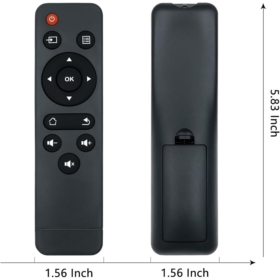 Ronin R4k Led Projector Remote Replacement Replacement Remote for Mini Projector, Compatible with GKLPO AK-69 Min ...