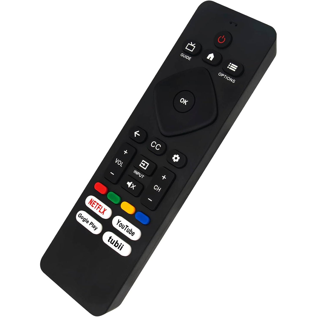 Replacement Remote for Philips Google TVs – Black - Just Closeouts Canada Inc.