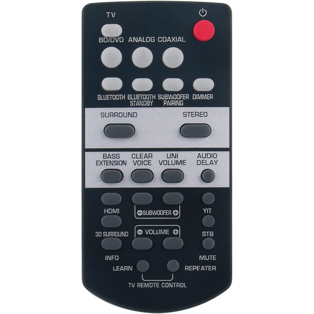 Replacement Remote for Yamaha YAS & ATS Series Soundbars - Just Closeouts Canada Inc.