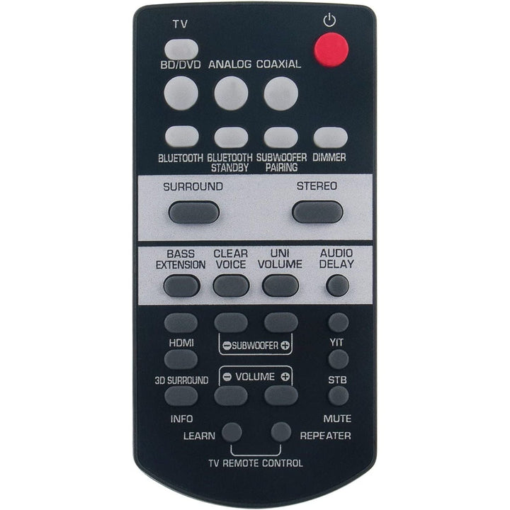 Replacement Remote for Yamaha YAS & ATS Series Soundbars - Just Closeouts Canada Inc.