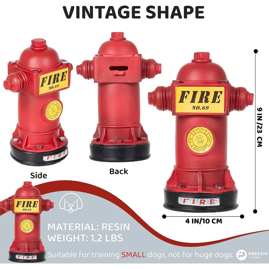 Resin Dog Fire Hydrant Training Post – Red, Compact - Just Closeouts Canada Inc.