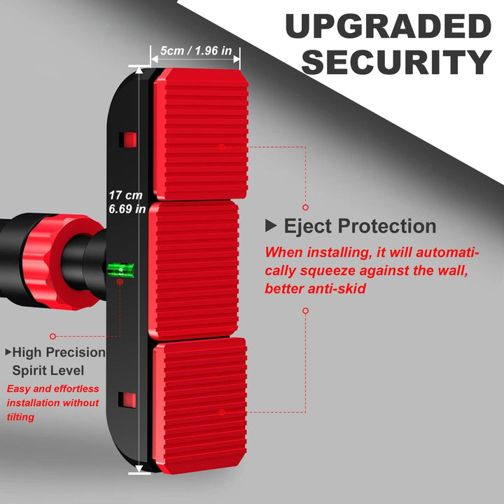 Rhinosport Door Pull Up Bar Doorway Strength Training Chin Up Bar from 69 - 92 cm (27.1in - 36.2in) Workout Bar Equipment No Screws Home Gym - Just Closeouts Canada Inc.