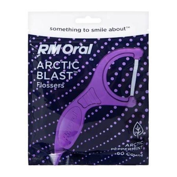 RM Oral Arctic Blast Peppermint Flossers 60ct - Just Closeouts Canada Inc.8 50059 31216 2