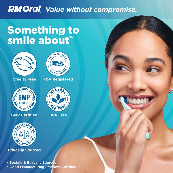 RM Oral Bacteria Buster Toothbrush, Soft - 1ct (Color May Vary) - Just Closeouts Canada Inc.8 50025 95910 0