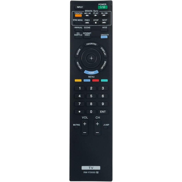 RM-YD033 Replacement Remote for Sony TVs - Just Closeouts Canada Inc.