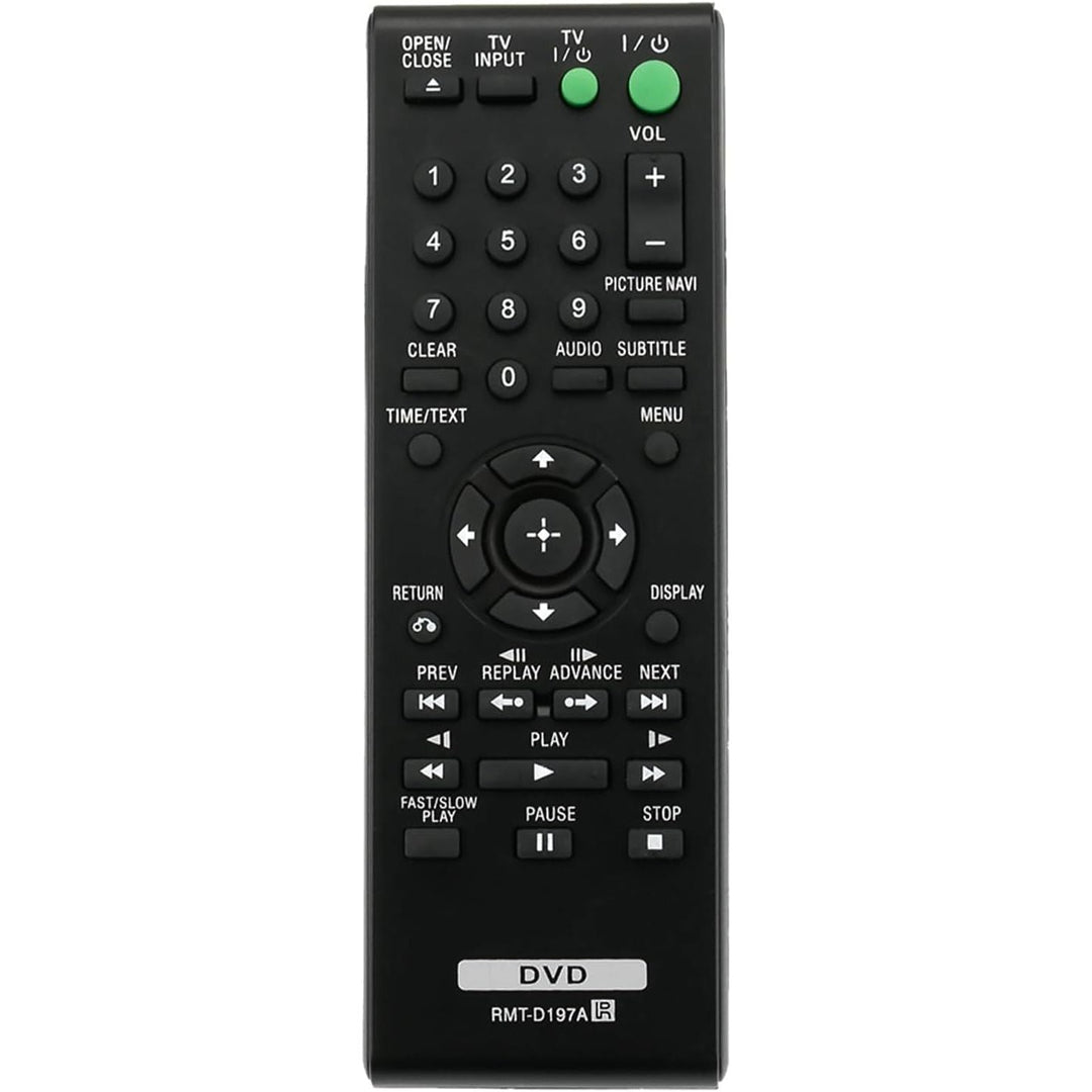 RMT-D197A Replacement Remote for Compatible Sony DVD Players - Just Closeouts Canada Inc.