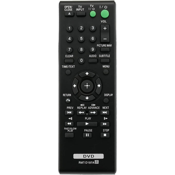 RMT-D197A Replacement Remote for Compatible Sony DVD Players - Just Closeouts Canada Inc.