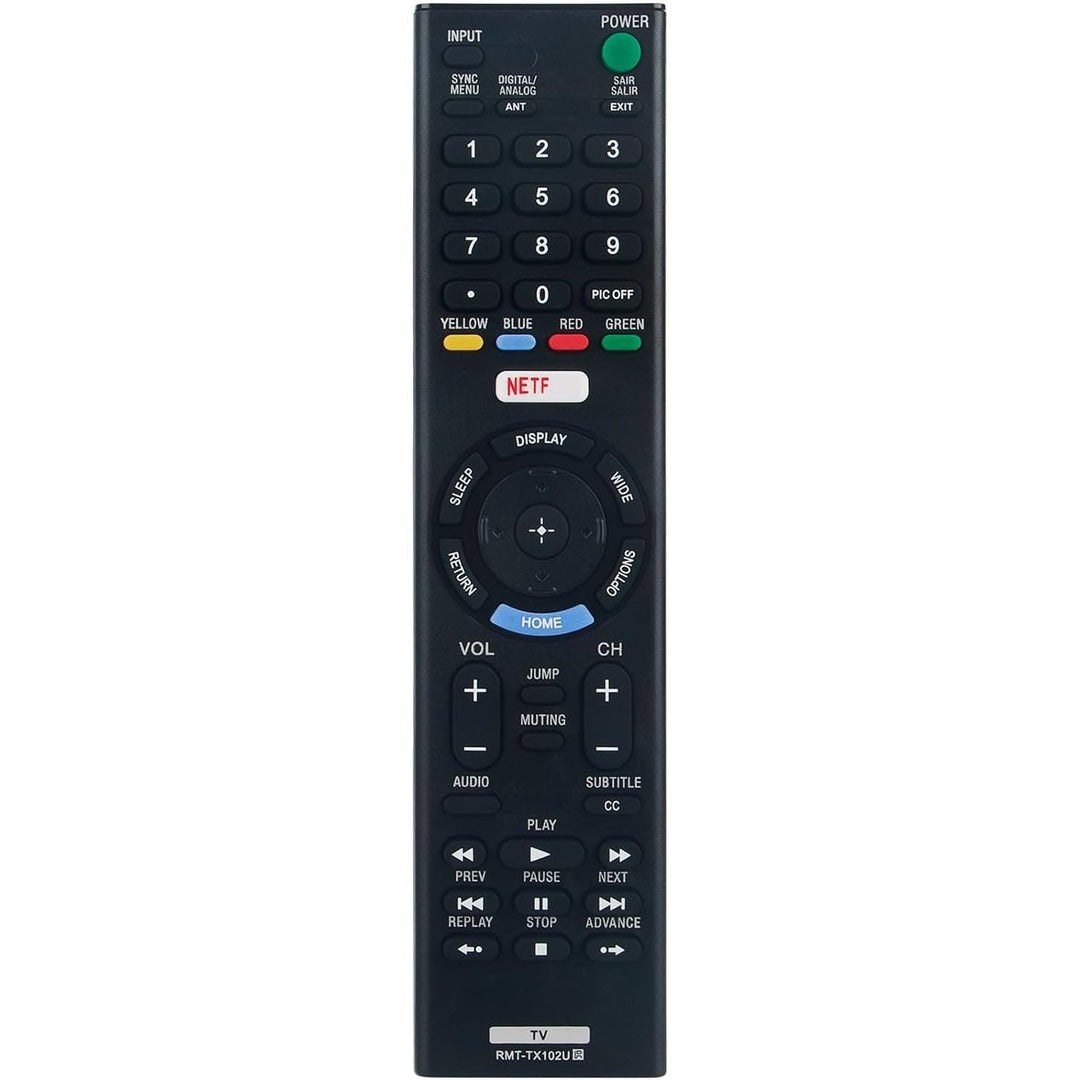 RMT-TX102U Replacement Remote for Sony TVs – Black - Just Closeouts Canada Inc.