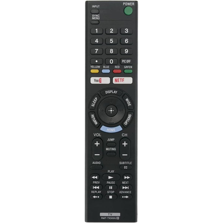 RMT-TX300U Replacement Remote for Sony TVs - Just Closeouts Canada Inc.