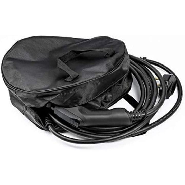 Round Cable Organizer Bag - Heavy Duty Water Resistant Cable Management Storage Bag - Perfect for Jumper Cables, RV Sewer Pipe, EV Charging Cord Storage, Camper and Garden Hoses - Just Closeouts Canada Inc.X003EF64FJ