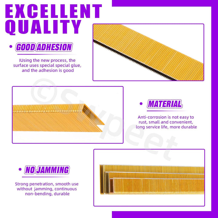 K413 narrow crown staples assortment photo 3