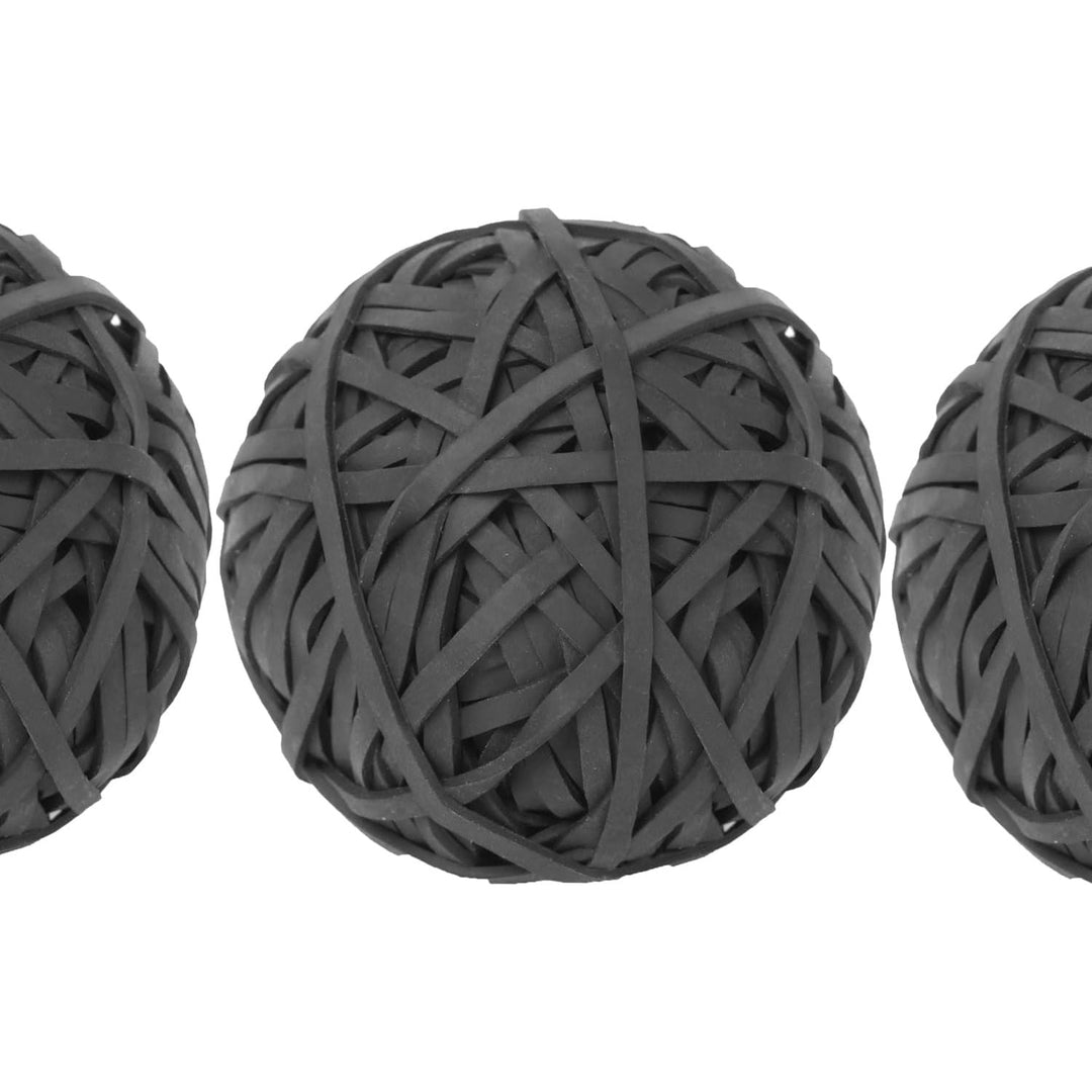 Rubber Bands Ball Size 33 2 Pack Black 260pcs Elastic Bands For School Home Strong Loop Office Supplies DIY Arts Crafts Document Organizing - Just Closeouts Canada Inc.X003Y9KNO3