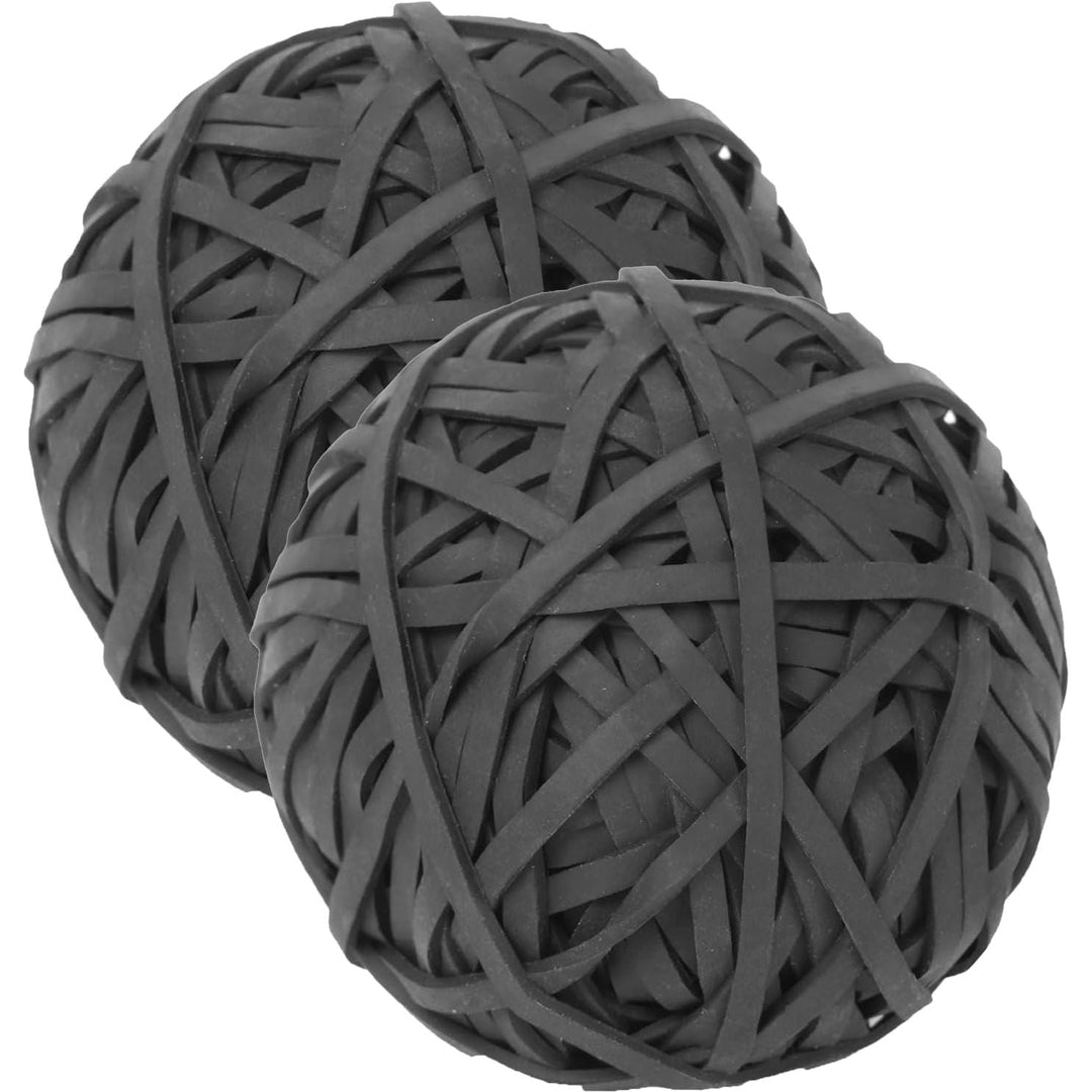 Rubber Bands Ball Size 33 2 Pack Black 260pcs Elastic Bands For School Home Strong Loop Office Supplies DIY Arts Crafts Document Organizing - Just Closeouts Canada Inc.X003Y9KNO3