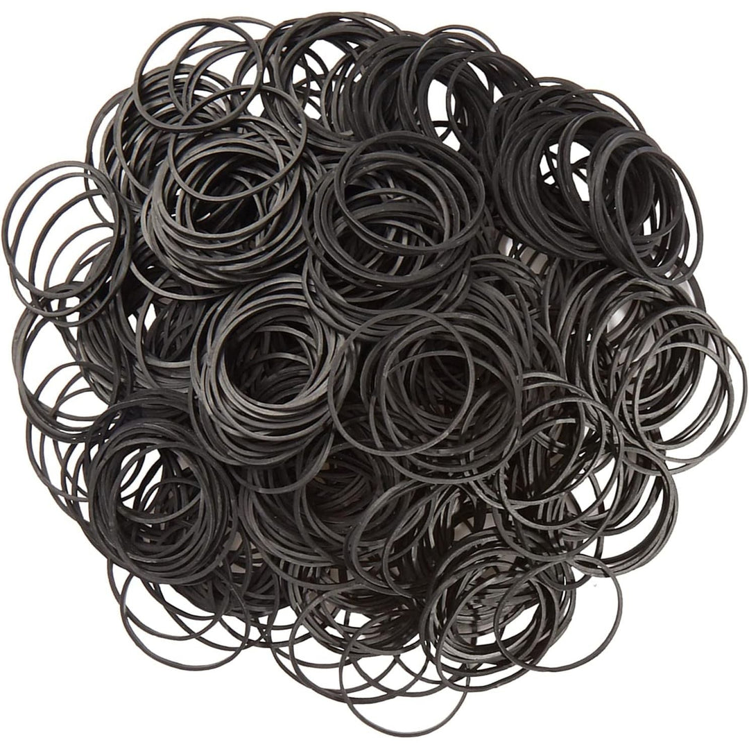 Rubber Bands Black 500pcs 10 Small For Office Money School Home size10 Elastic Band - Just Closeouts Canada Inc.X002JRWE5H