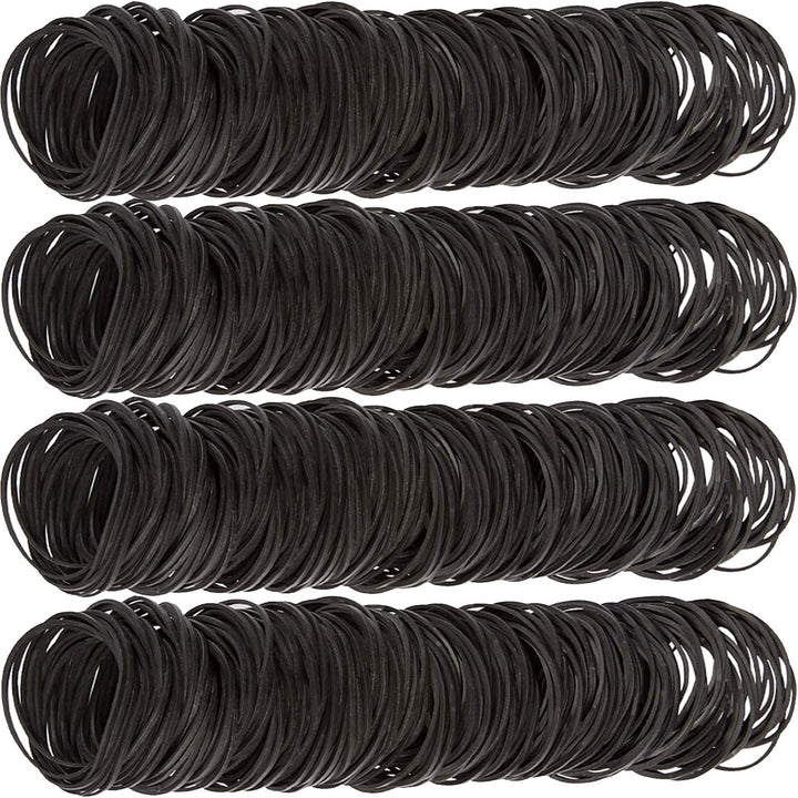 Rubber Bands Black 500pcs 10 Small For Office Money School Home size10 Elastic Band - Just Closeouts Canada Inc.X002JRWE5H