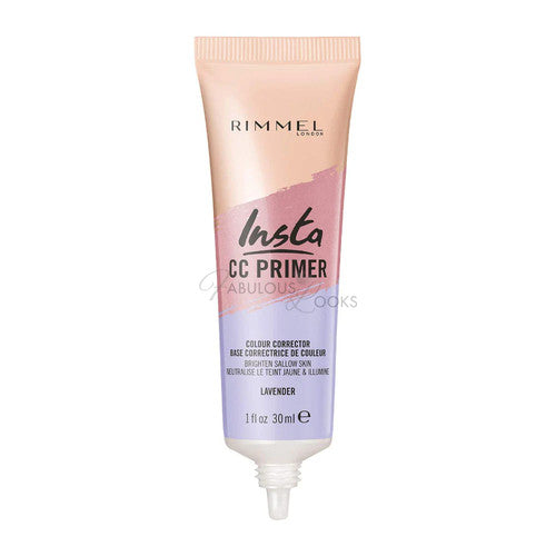 Rimmel Insta Colour Correcting Primer Lavender 30ml x 2pk