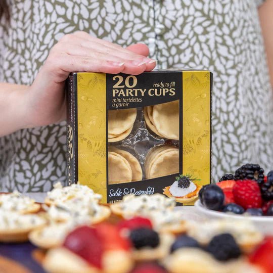 Sable & Rosenfeld 20 Ready To Fill Party Cups, 60g - Just Closeouts Canada Inc.