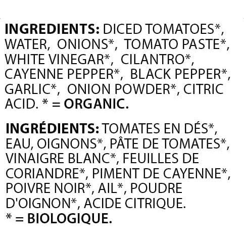 Sahara Organic Salsa - No Salt Mild, 500ml - Just Closeouts Canada Inc.620988030495