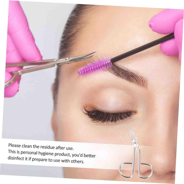 Scissor-Handle Stainless Steel Eyebrow Tweezers - Just Closeouts Canada Inc.X004RNAODZ
