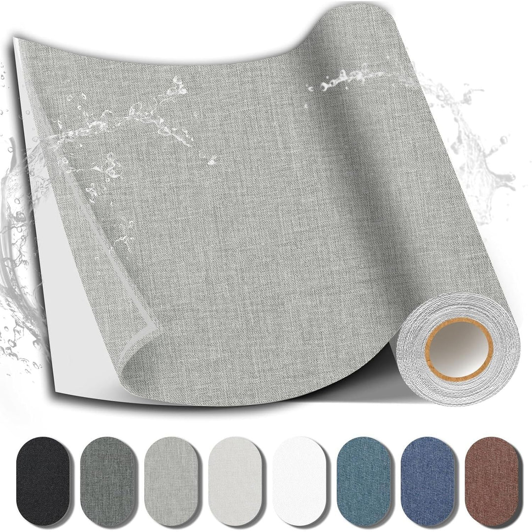Self-Adhesive Fabric Repair Patch, Grey, 17 x 79 in - Just Closeouts Canada Inc.